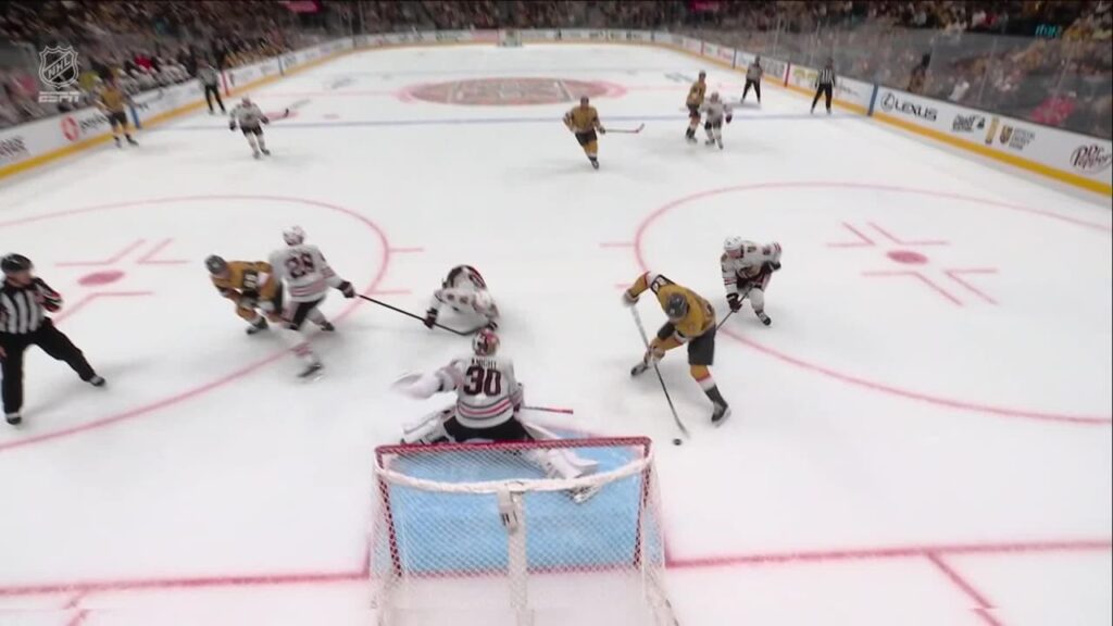 CHI@VGK: Connelly scores goal against Spencer Knight - NHL.com