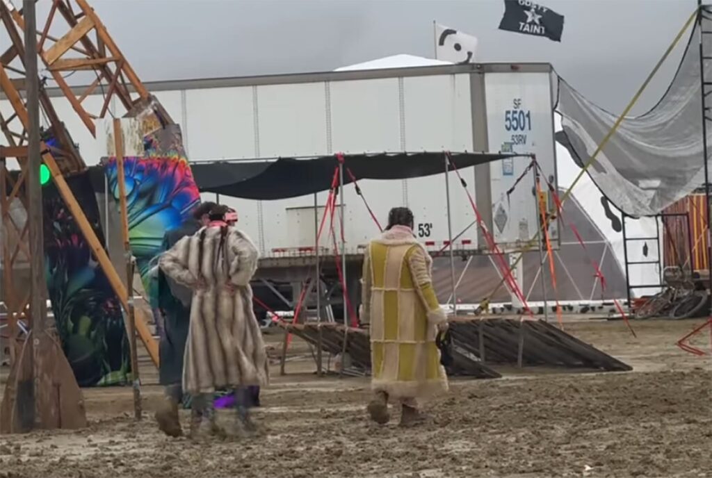 Man In His 50s Dies at Burning Man; Gates Stay Closed Due to Rain and Mud - SFist