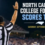 North Carolina College Football Scores Today: Live Updates & Final Scores for Sept. 12 - ncfootballnews.com