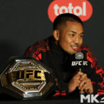 UFC flyweight fighter Joshua Van (24), who is competing for his second title, expressed his desire t.. - 매일경제