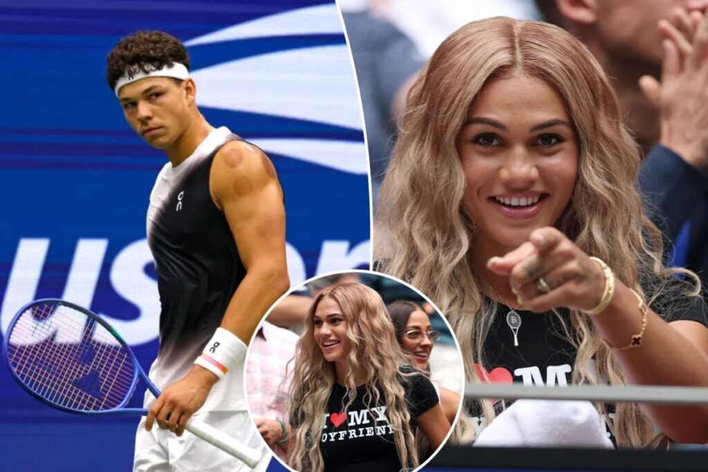 Trinity Rodman makes her presence known at US Open with unique Ben Shelton crop top - nypost.com