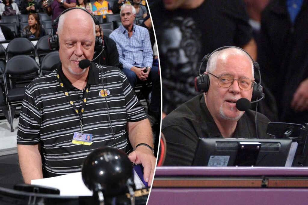 Lawrence Tanter, Lakers longtime PA announcer, dead at 76 - New York Post