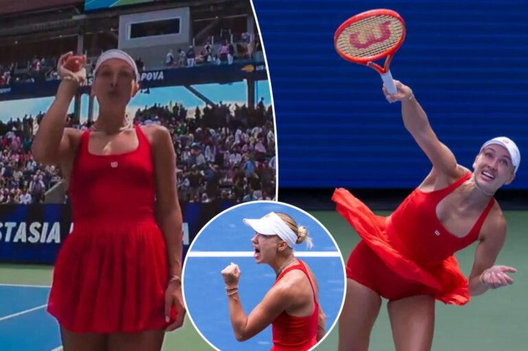 Anastasia Potapova responds to’bye bye’ accusation at US Open - New York Post