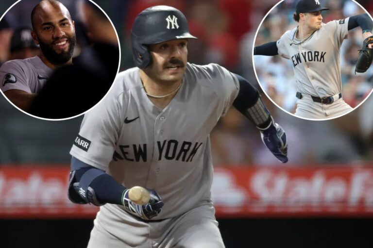 Yankees clip Angels in 10 to gain game on Rays in AL East race - New York Post