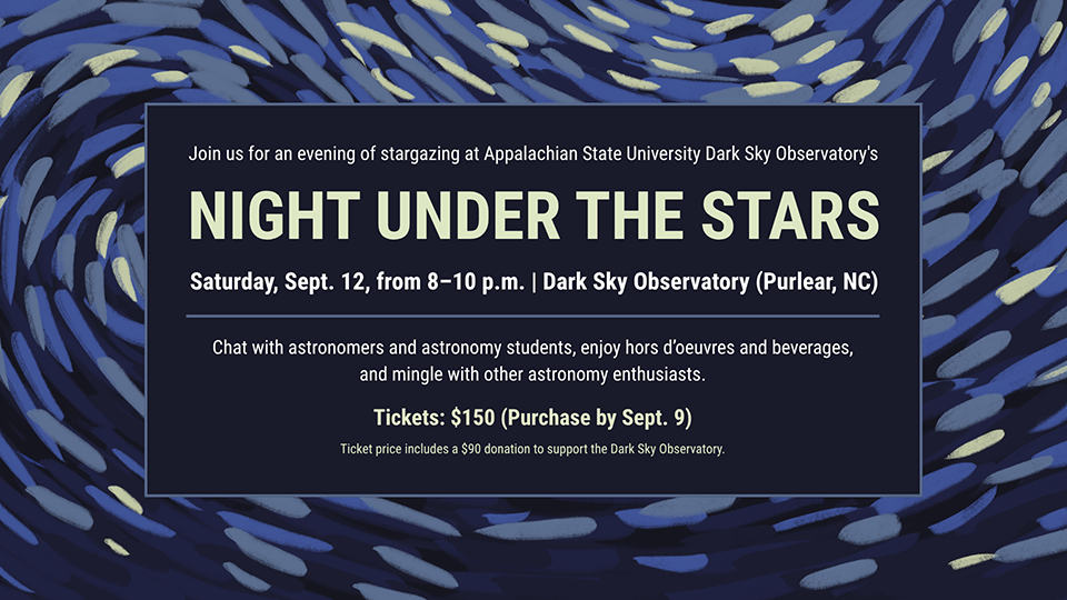 App State’s Dark Sky Observatory Hosts Night Under the Stars Sept. 12 - WataugaOnline.com