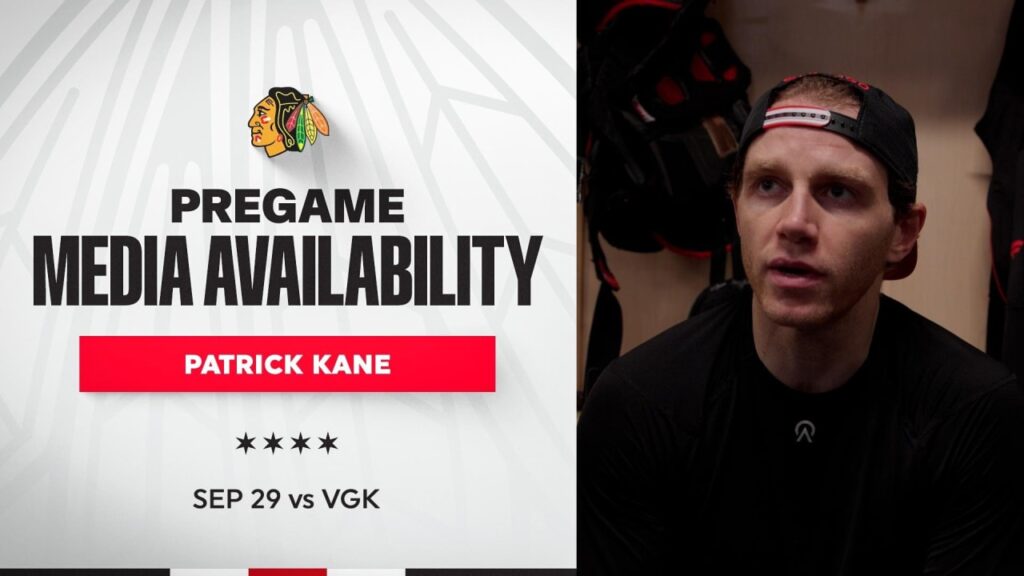 Patrick Kane Pregame Media Availability | 09.29.26 - NHL.com