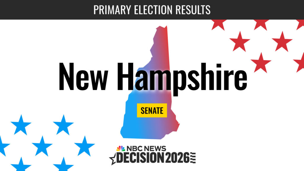 New Hampshire Senate Primary Election 2026 Live Results: Chris Pappas, Karishma Manzur, John Sununu and More - NBC News