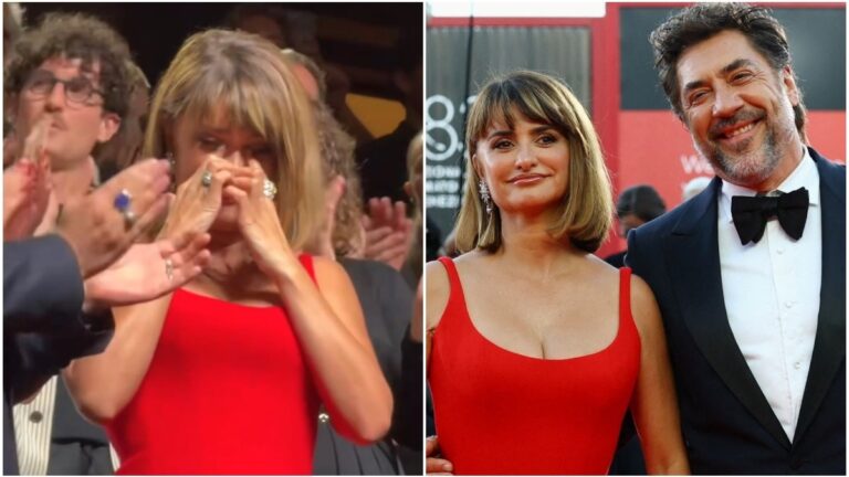 Penelope Cruz sobs, kisses husband as Bunker gets 15.5-minute ovation at Venice - India Today