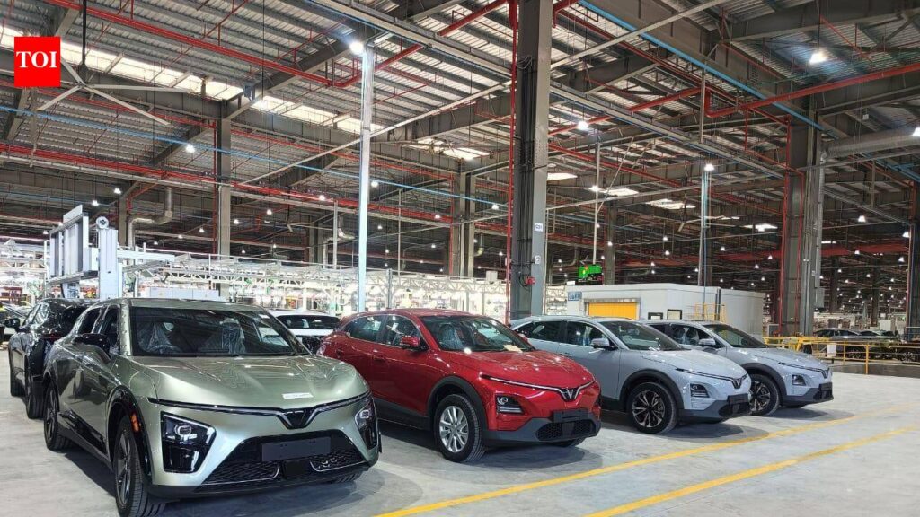VinFast says India production plans unchanged, eyes higher localisation - The Times of India