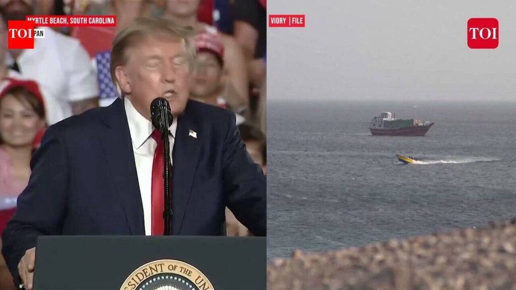 Hormuz To ‘Trump Strait’?: U.S. President’s Bizarre Bid To Put His Name On Strategic Waterway - The Times of India