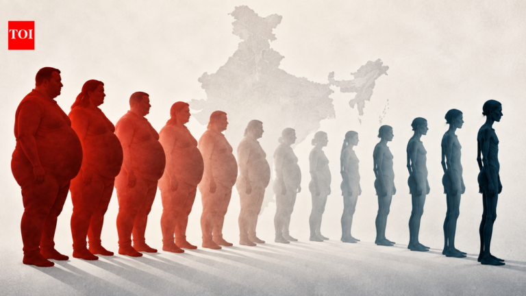 India sees rise in both overweight and underweight - The Times of India