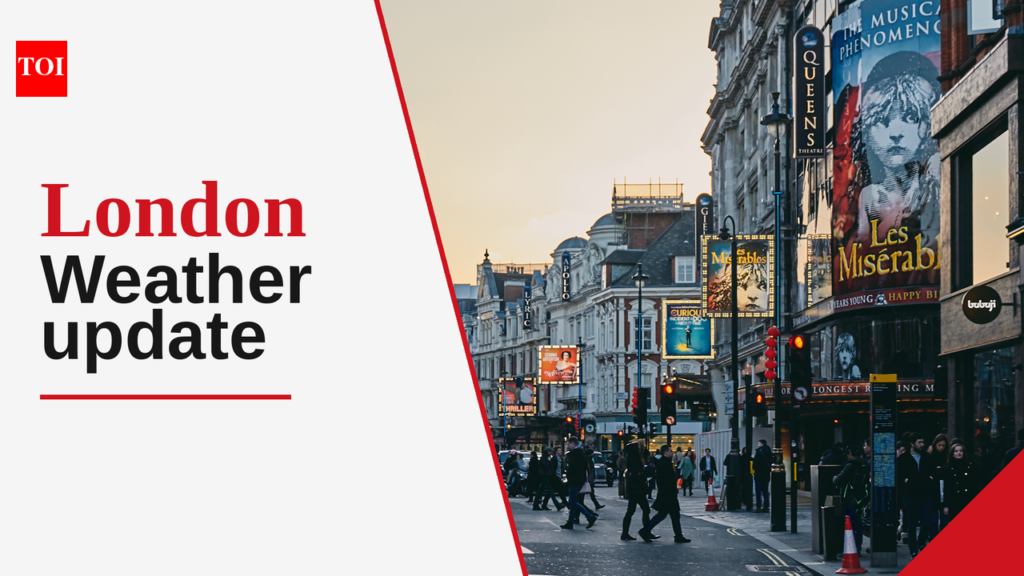 London weather forecast for September 27, 2026: Mild and cloudy with a chance of light rain - The Times of India