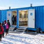 In 2015, UNICEF turned shipping containers into heated bathrooms for Mongolia’s nomadic schools; 15 movab - The Times of India