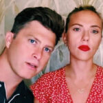 Scarlett Johansson and Colin Jost's first red carpet walk in a year: Couple stuns in grey at ‘Paper Tiger - The Times of India