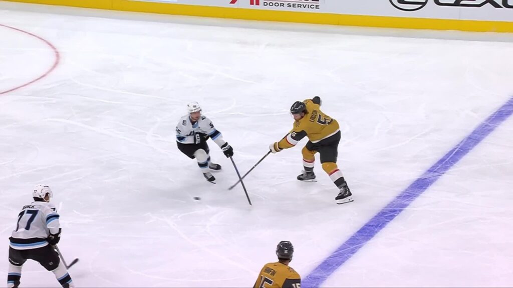 UTA@VGK: Lauzon scores on point shot through traffic - NHL.com