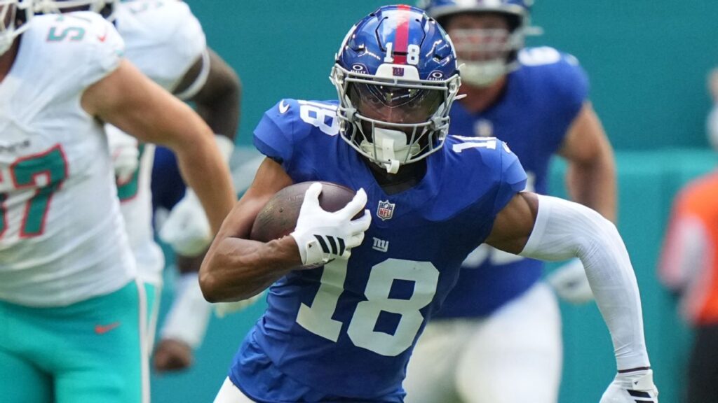 Giants release WR Darius Slayton, team's longest-tenured player - ABC7 New York