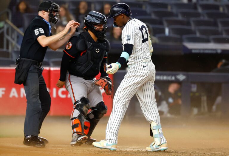 Volpe hits 2-run double in 6th inning and Yankees beat Orioles 6-3 for doubleheader split - Beaumont Enterprise