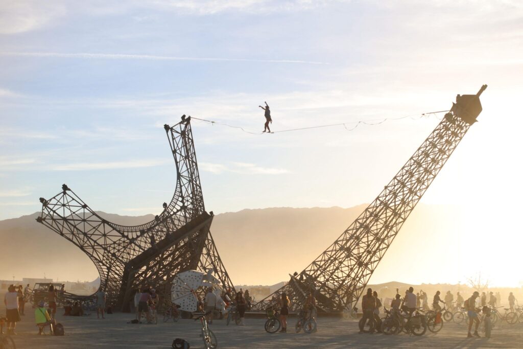 Burning Man attendee dies as rain closes festival gates in Nevada - San Francisco Chronicle