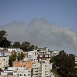 Prescribed burn at Angel Island paints Bay Area skyline with smoke - SFGATE
