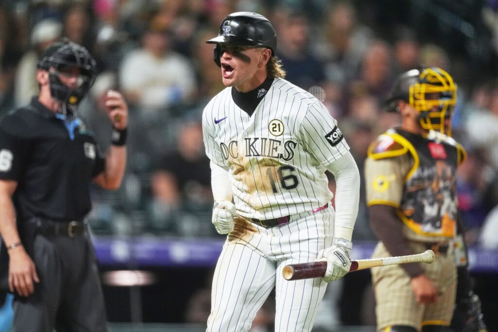 Cole Carrigg goes 4 for 5 and the Rockies defeat the Padres 9-3 to end 8-game losing streak - Houston Chronicle
