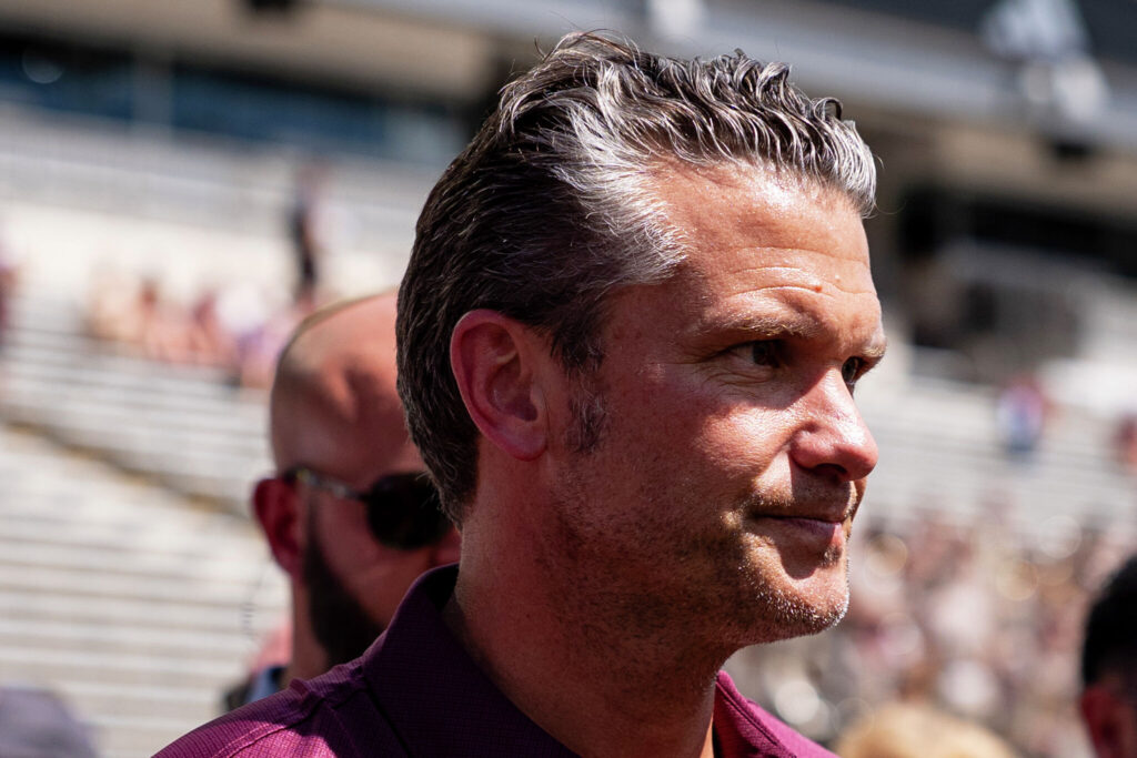 How Texas A&M fans greeted Secretary of Defense Pete Hegseth at Kyle Field - Houston Chronicle