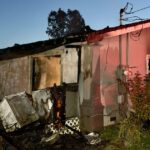 Rio Linda house heavily damaged in fire, dog found dead inside - CBS News
