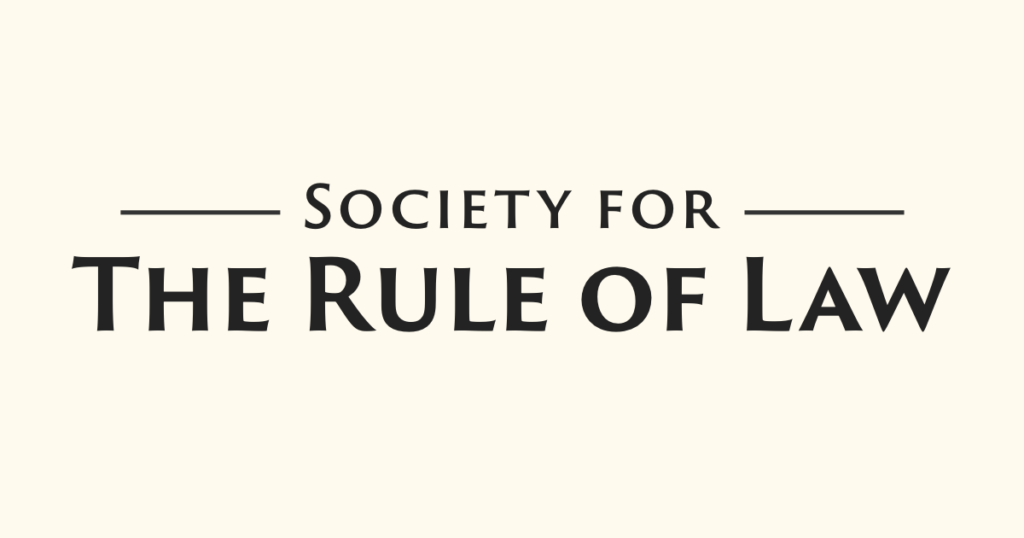 Society for the Rule of Law Statement on United States Postal Service v. California - Society for the Rule of Law