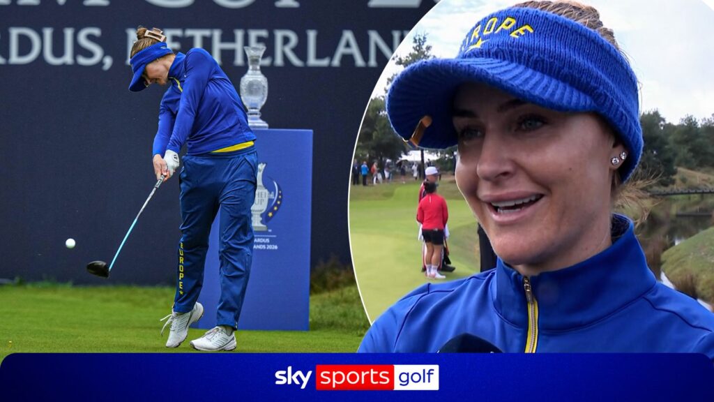 Solheim Cup: Charley Hull wins her first full point! - Sky Sports