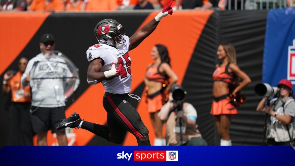 NFL: Josiah Trotter scores on debut after pick six on Joe Burrow - Sky Sports