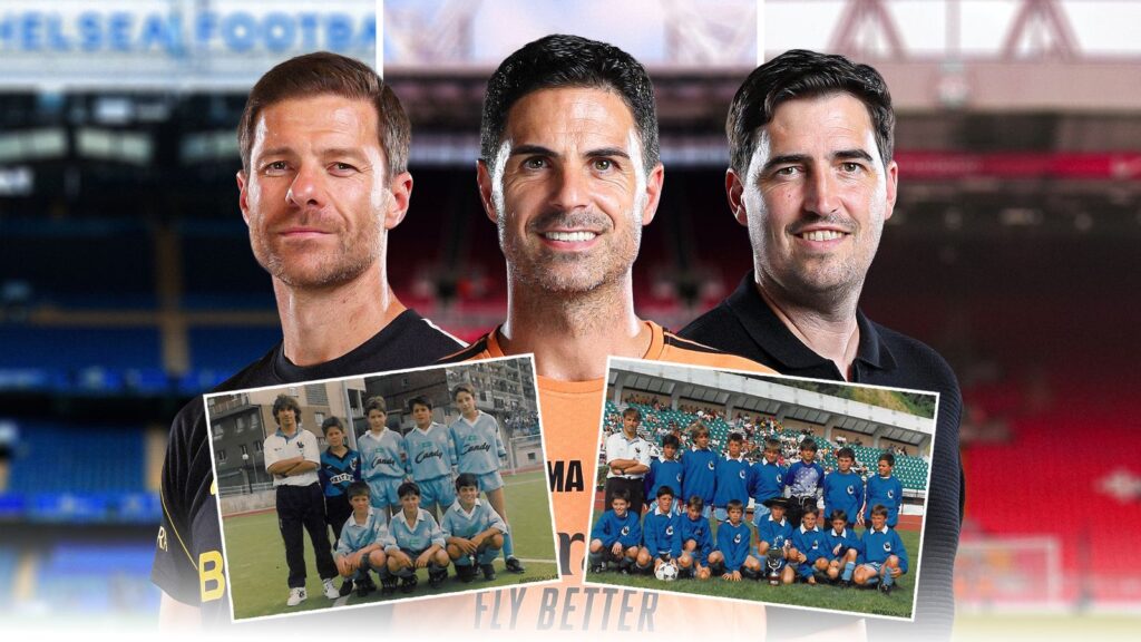 Mikel Arteta, Xabi Alonso and Andoni Iraola started their paths to the top at Antiguoko: 'If I really think about it, it's absolutely crazy' - Sky Sports