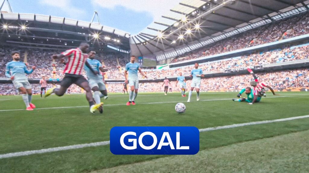 Manchester City 4 - 3 Sunderland: Brian Brobbey bags hat-trick but Black Cats still trail City - Sky Sports