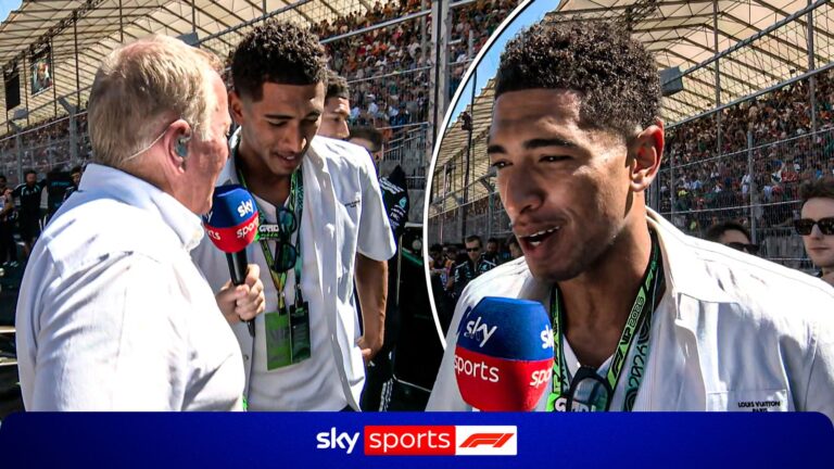 F1: Jude Bellingham chats Real Madrid's season so far at Spanish GP! - Sky Sports