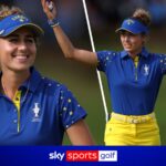 Solheim Cup: Nastasia Nadaud crucial point for Europe sparks wild celebrations! - Sky Sports