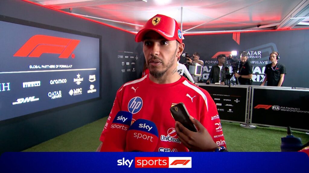 Azerbaijan GP: Lewis Hamilton despondent after qualifying sixth - Sky Sports