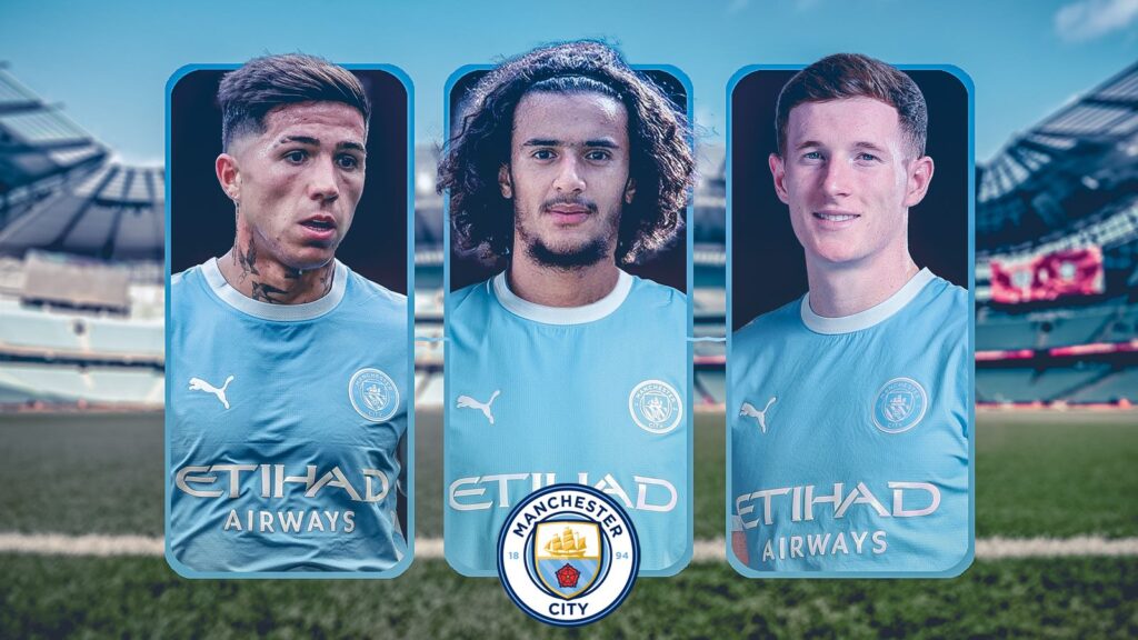 Man Utd vs Man City: Ayyoub Bouaddi, Elliot Anderson and Enzo Fernandez are the perfect answer to Rodri's summer exit - Sky Sports