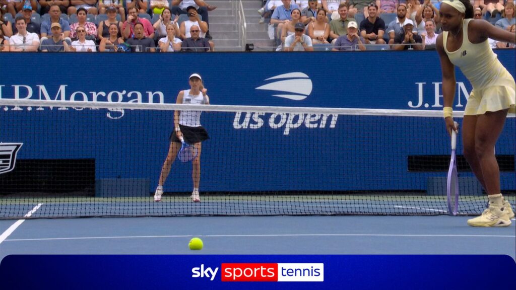 INCREDIBLE! Cristina Bucsa and Coco Gauff engage in RIDICULOUS 25-shot rally! - Sky Sports