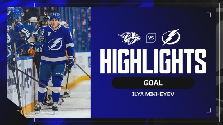 TBLvsNSH | Mikheyev scores in Bolts debut - NHL.com