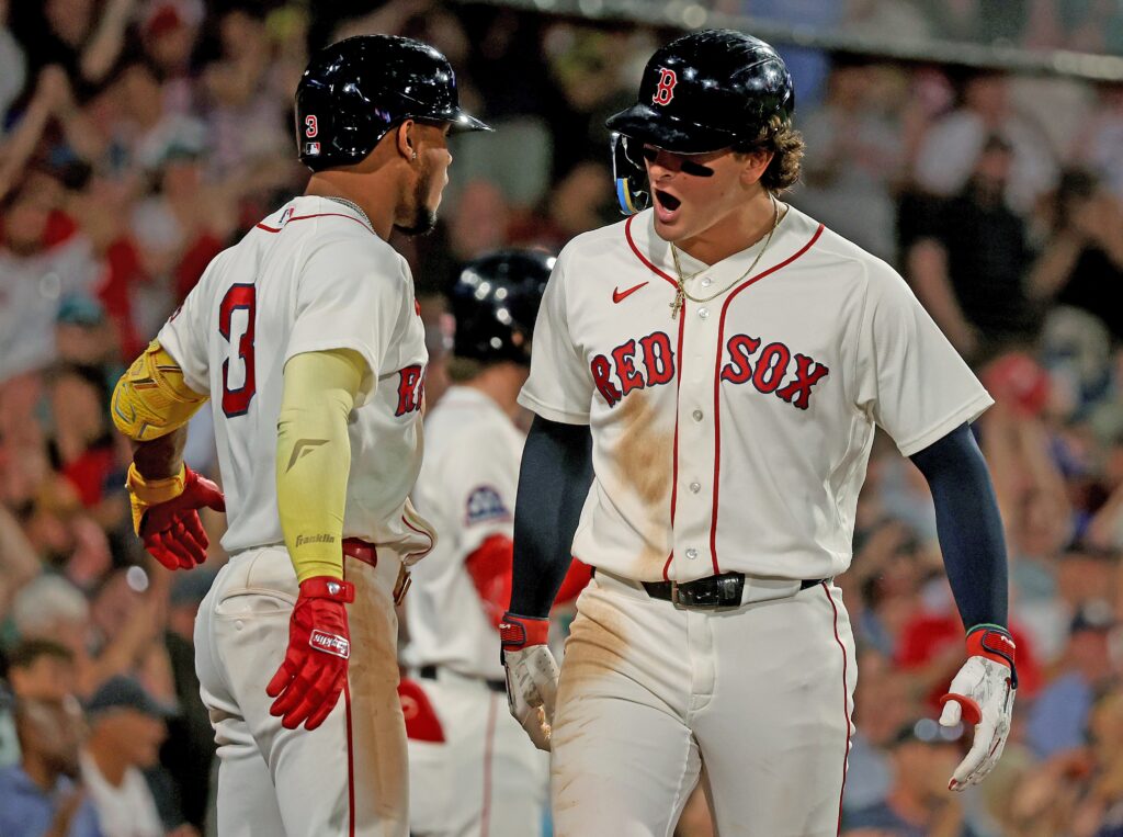 Red Sox rally late, beat Mariners on walk-off by Trevor Story in 10th - Boston Herald