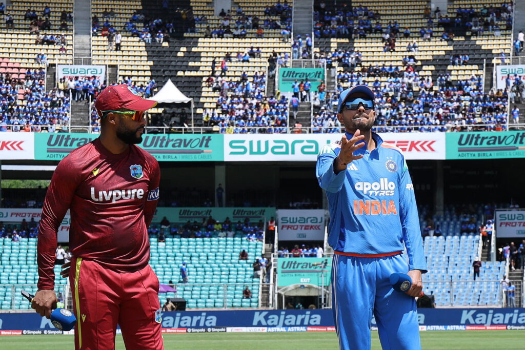 IND vs WI 2026, 1st ODI: Toss - BCCI