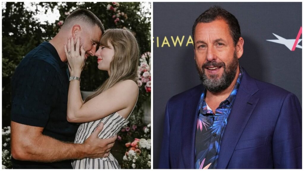 Travis Kelce says Adam Sandler officiating wedding with Taylor Swift was 'insane' - India Today