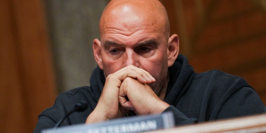 John Fetterman blew off paralyzed vets and children's hospital amid rightward drift: WSJ - rawstory.com