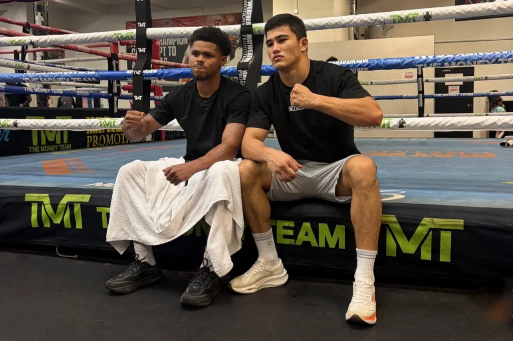 Ummataliyev Discusses Training with Shakur Stevenson - UzDaily.uz