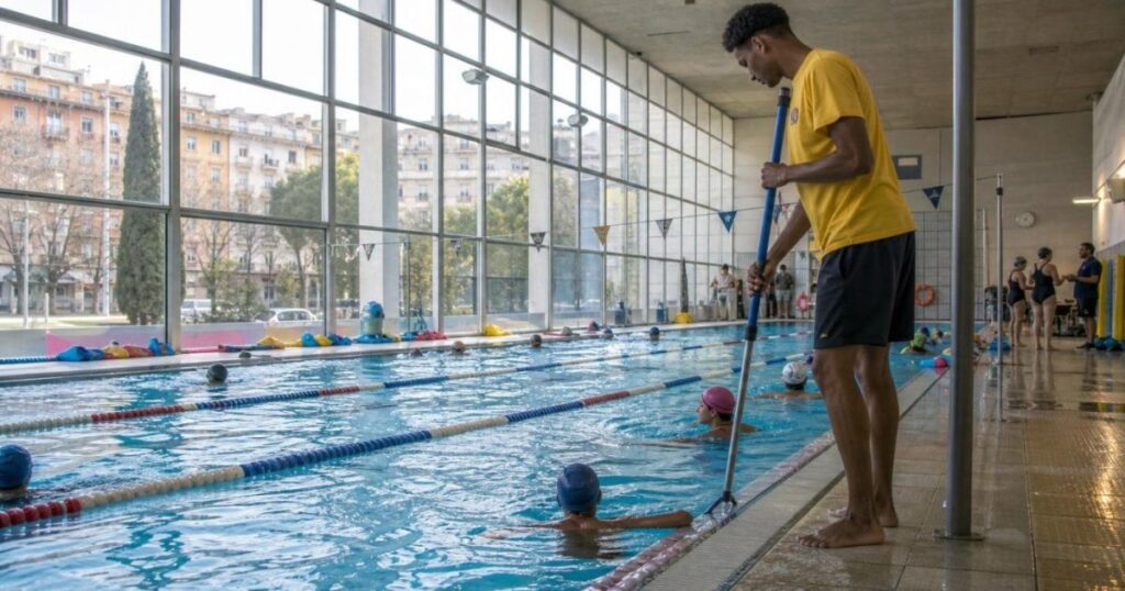 A gym in Barcelona transforms its fees into swimming scholarships for 3,300 children from El Raval - apdnoticies.com