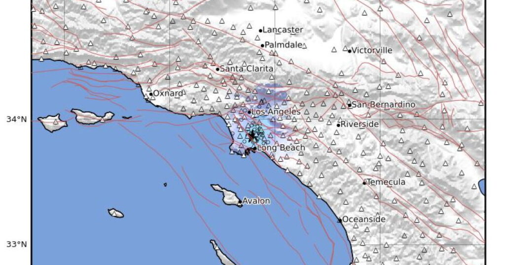 Compton earthquake - LAist