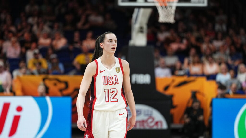Caitlin Clark’s experience at the women’s World Cup has been a ‘pinch-me moment’ for the WNBA star - NBC Sports
