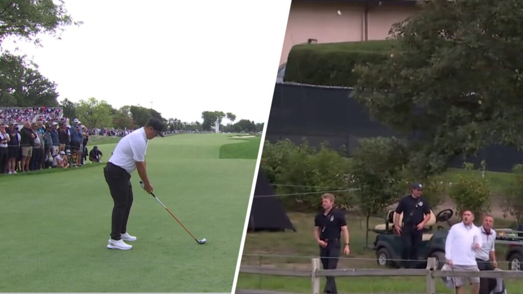 'No sitting on the fence today': Sungjae Im gets once-in-a-lifetime break at Medinah - Golf Channel
