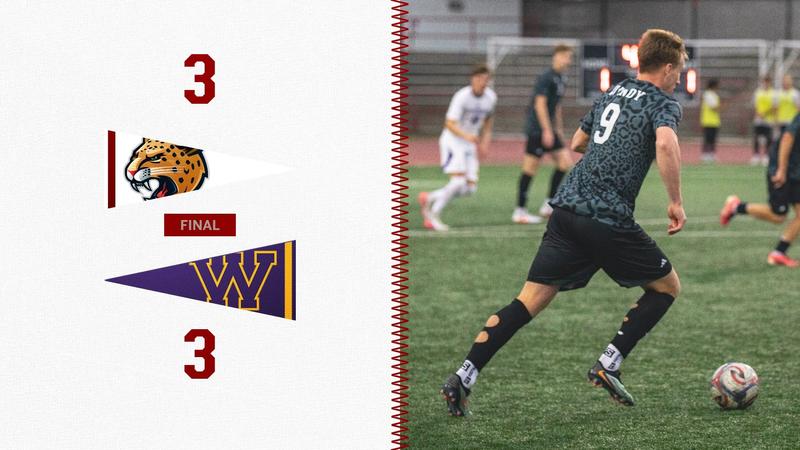 JAGUARS EARN 3-3 DRAW ON NIELSEN'S LATE TALLY - IU Indy Athletics