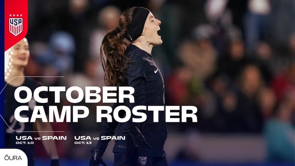 ROSTER: USWNT squad set ahead of home friendlies against Spain - SoccerWire