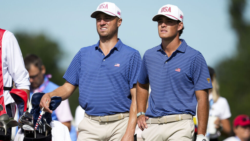 JT, Koivun roll in opening match at Presidents Cup - theScore