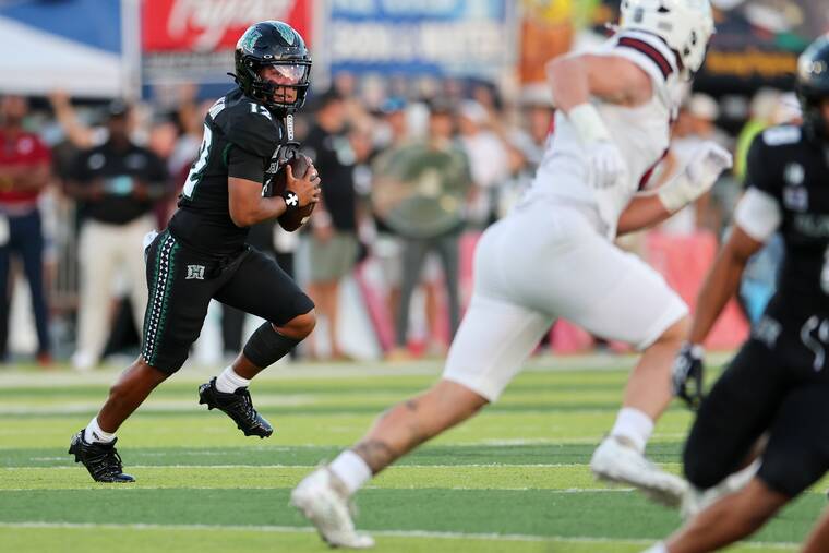 GAME DAY BLOG: Hawaii football leads New Mexico State at halftime - Honolulu Star-Advertiser